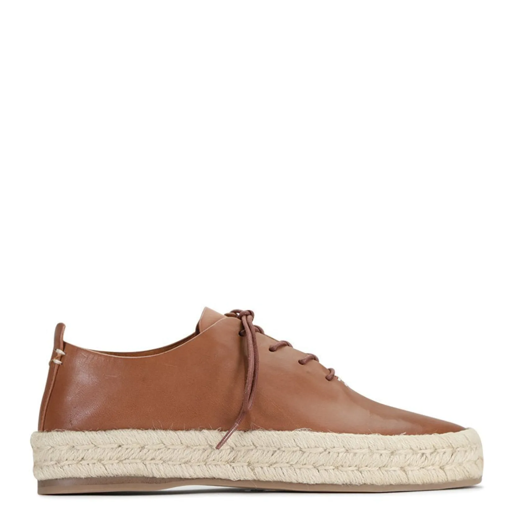 EOS Footwear Platform Sneakers>SEASPRAY ESPADRILLE SNEAKERS LEATHER
