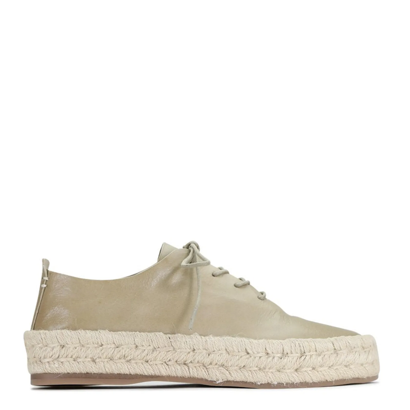 EOS Footwear Platform Sneakers>SEASPRAY ESPADRILLE SNEAKERS LEATHER