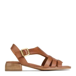 EOS Footwear Heeled Sandals|Sandal Heels>TERRI ANKLE STRAP SANDALS LEATHER