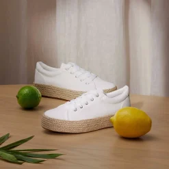 EOS Footwear Platform Sneakers>ULTRA CANVAS SNEAKERS