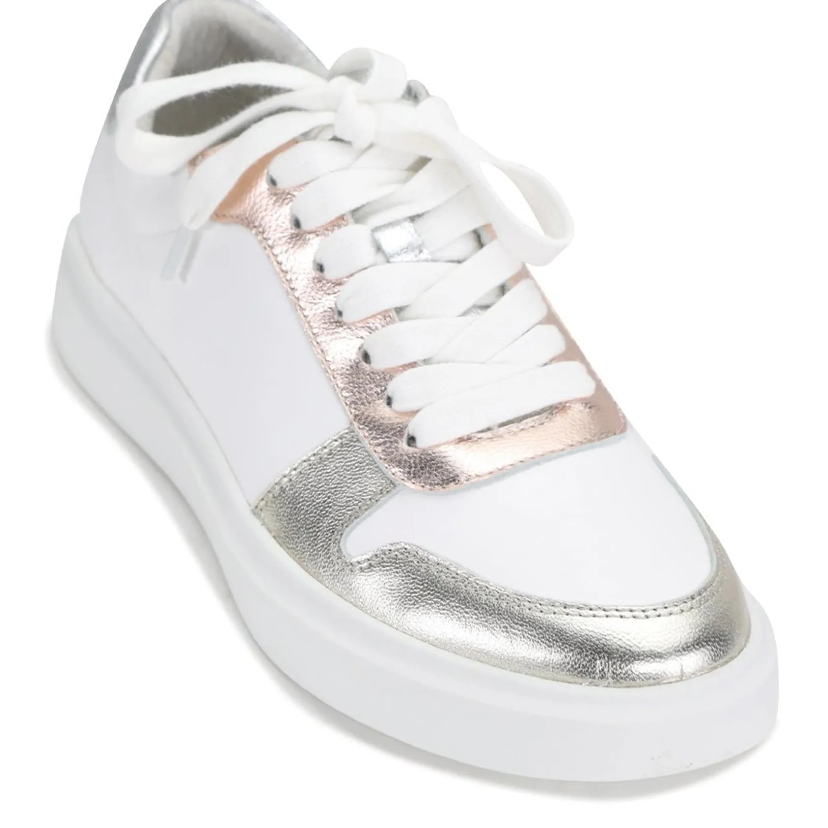 EOS Footwear Flat Sneakers>UMINA LEATHER ARCHIVE SNEAKERS