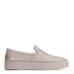 EOS Footwear Flat Sneakers|Ballet Flats & Loafer>WOVE LEATHER SLIP ON SNEAKER